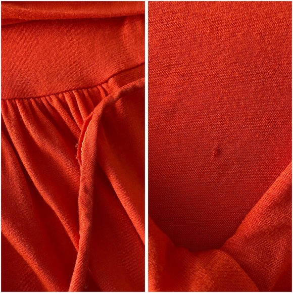 Stretchy Coral Mini Dress - Picture 6 of 11